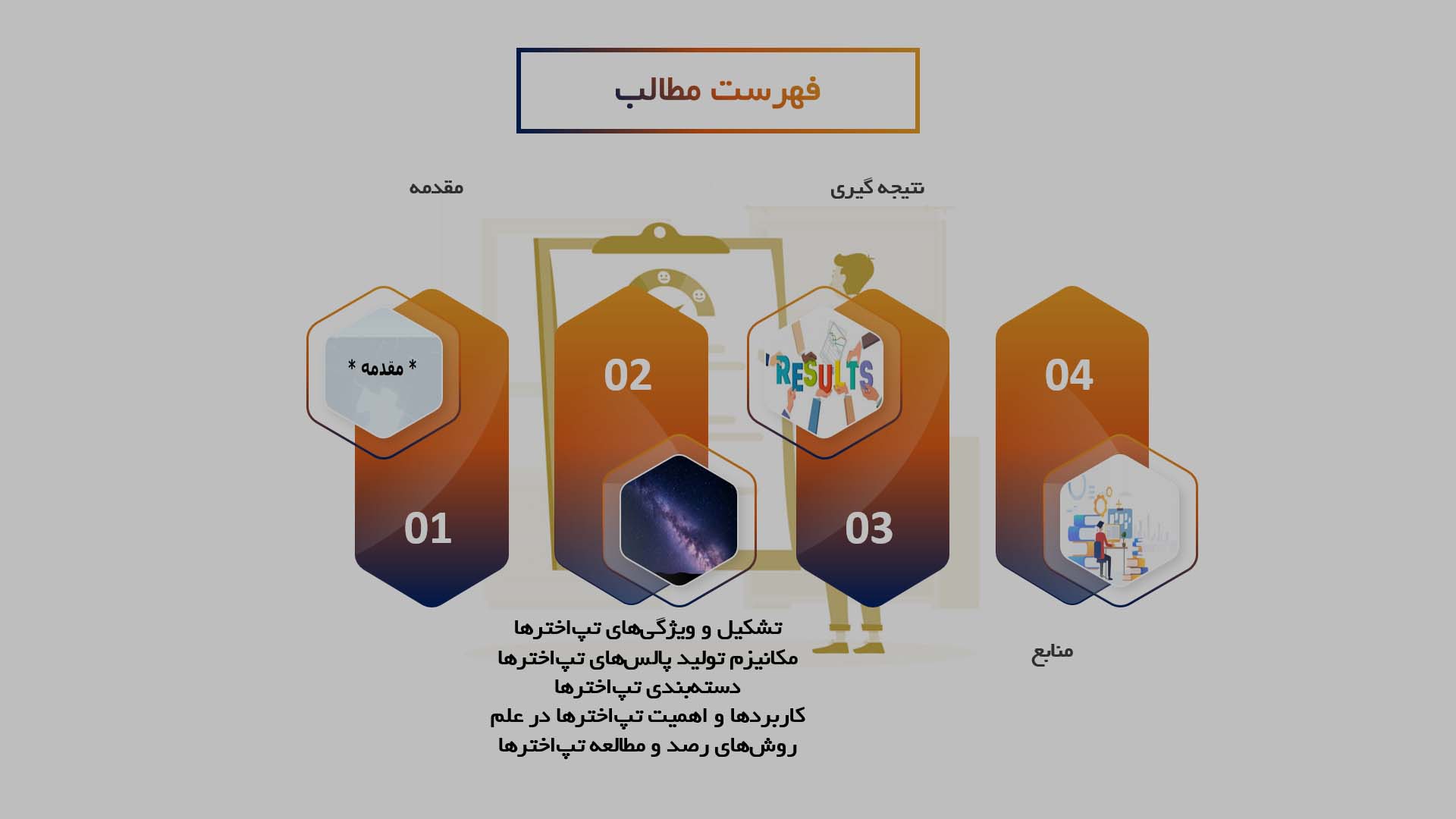 پاورپوینت در مورد تپ‌اخترها